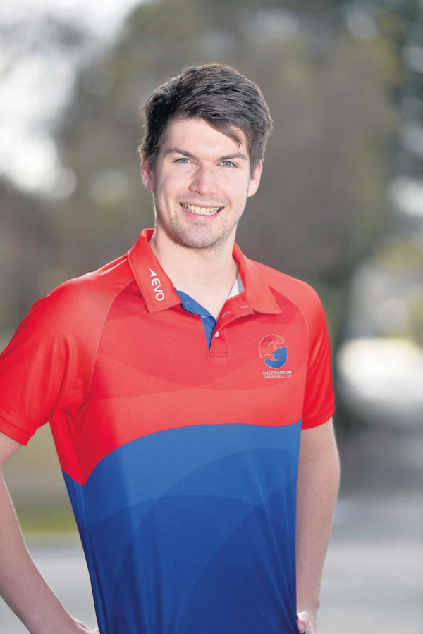 Swift and shift: Shepparton Swimming Club’s Brennan Swift has been recognised by Swimming Victoria.
