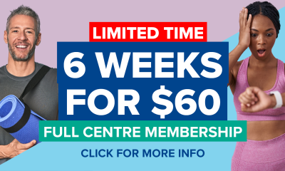 EXPIRED: 6 Weeks for $60 Aquamoves Full Centre Membership