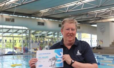 Congratulations Ann Mercaldi on 20 Years with AUSTSWIM!