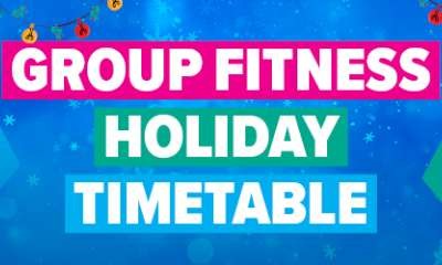 Group Fitness Holiday Timetable
