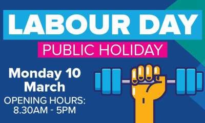 Labour Day Public Holiday - 10 March 2025