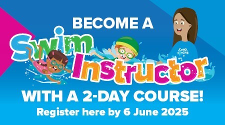 Become a Swim Instructor with a 2-day course!