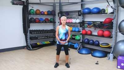 Encouragement to keep active with Bron