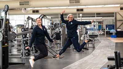 The gym is re-opening tomorrow - no 20/7 access yet!