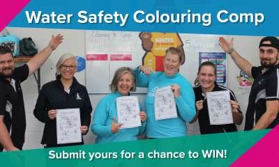 Water Safety Colouring Comp - WIN a prize!