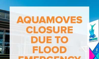 Aquamoves closure due to the flood emergency