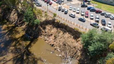 Tom Collins Drive river bank stabilisation works complete