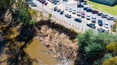 Upcoming changed traffic conditions for Tom Collins Drive 