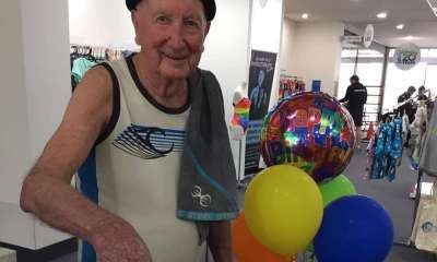 90 years old and still coming to the gym daily!