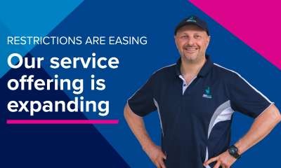 Our service offering is expanding as restrictions ease